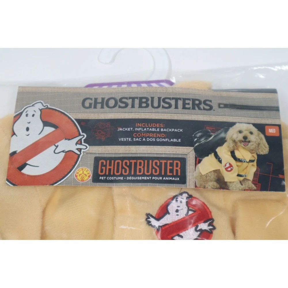Ghostbusters Jumpsuit Costume for Dogs -‎ Size Medium